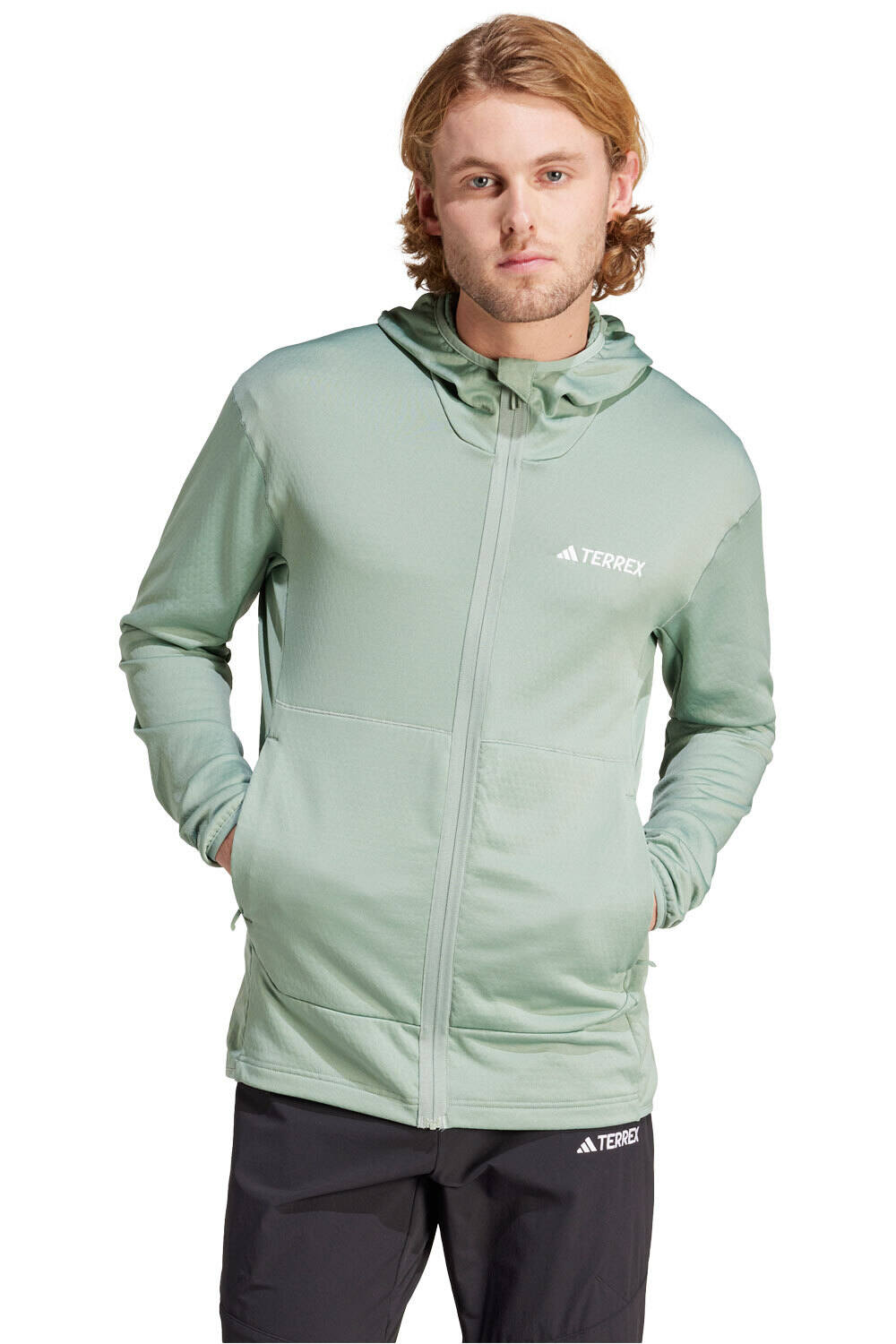 Terrex xperior light forro polar hombre Gris (XL)