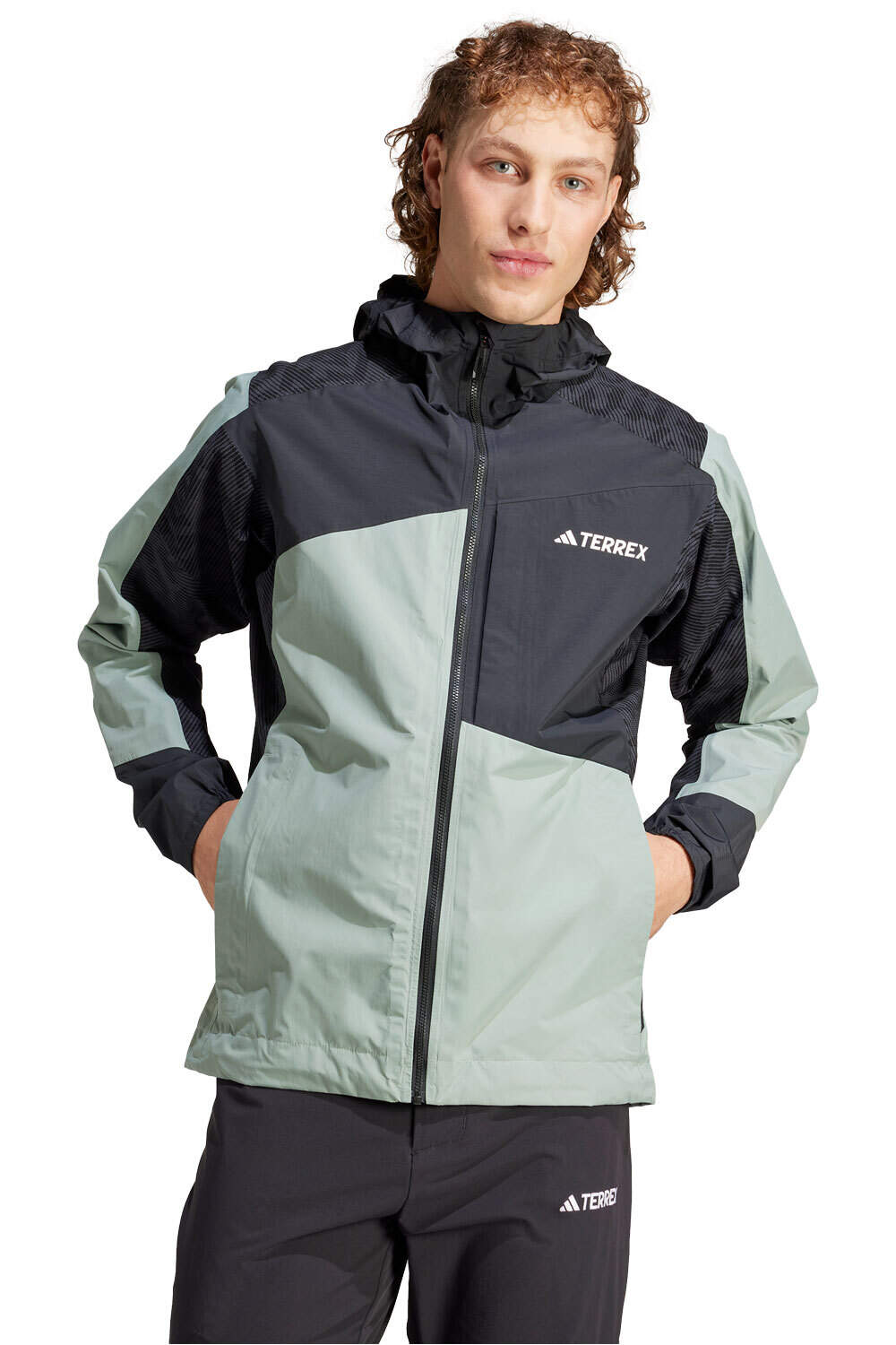 Terrex xperior hybrid chaqueta outdoor hombre Azul (M)
