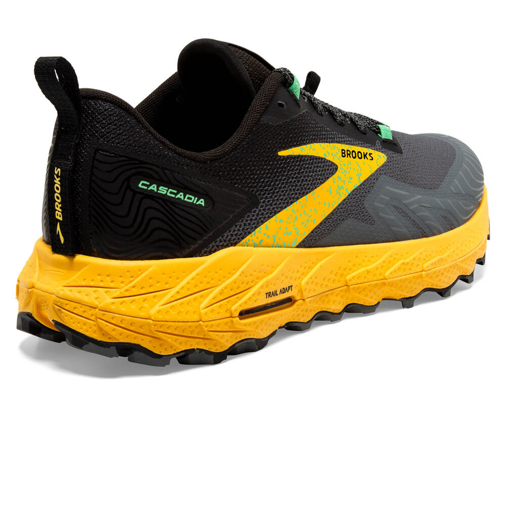 Brooks zapatillas trail hombre Cascadia 17 vista superior