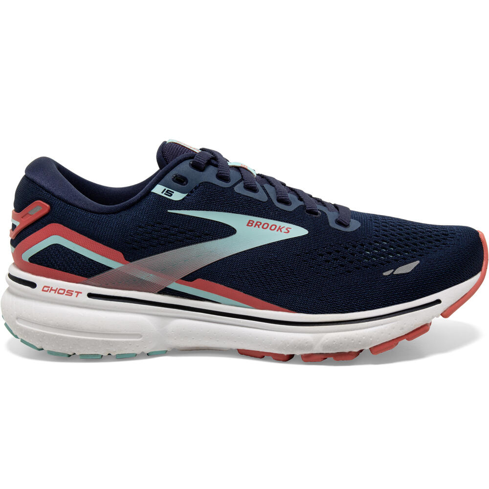 Brooks zapatilla running mujer Ghost 15 lateral exterior