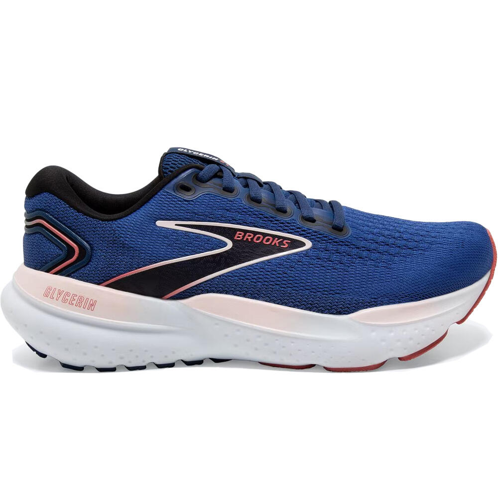 Brooks zapatilla running mujer Glycerin 21 lateral exterior