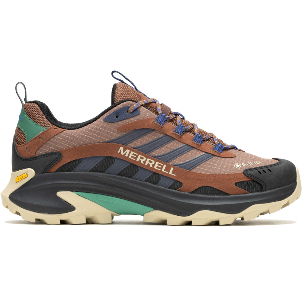 Merrell zapatilla trekking hombre MOAB SPEED 2 GTX lateral exterior