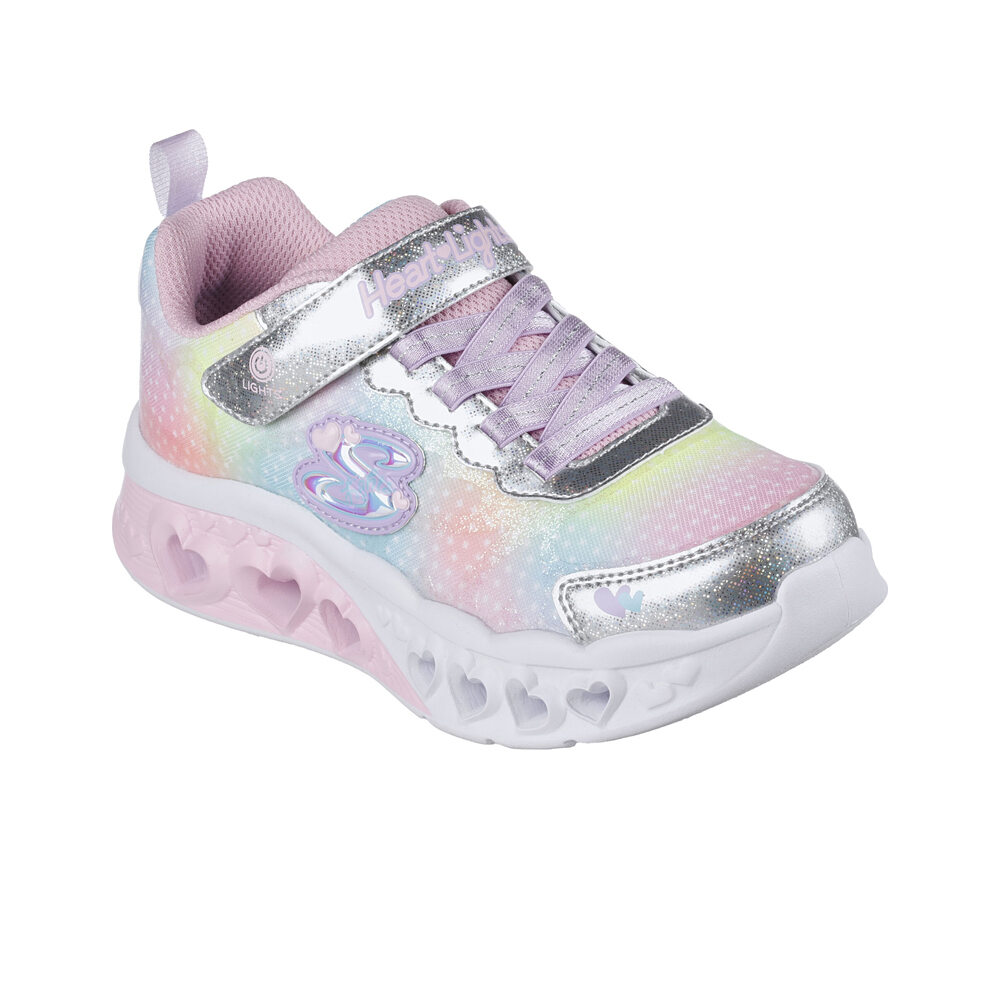 Skechers zapatilla moda niño FLUTTER HEART LIGHTS-SIMPLY L lateral interior