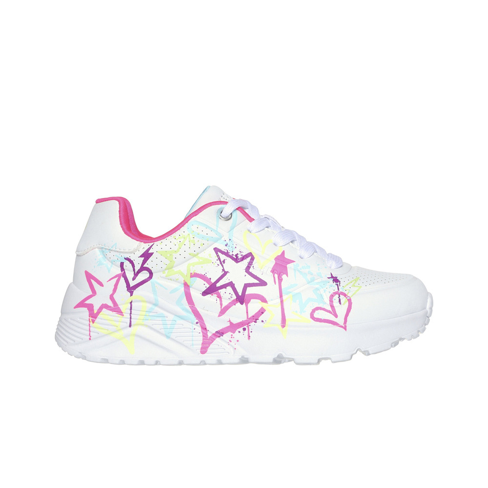 Skechers zapatilla moda niño UNO LITE - MY DRIP lateral exterior