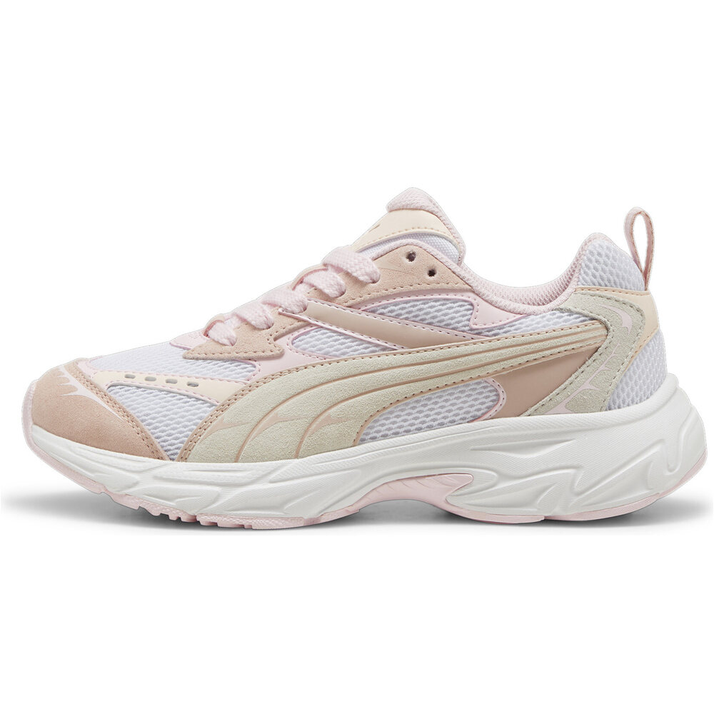 Morphic suede zapatilla moda mujer Rosa (38)