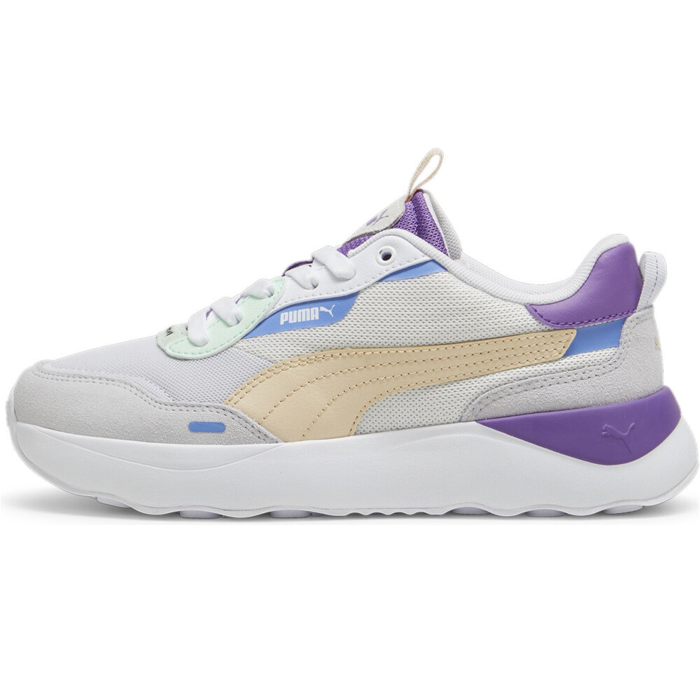 Puma zapatilla moda mujer Runtamed Platform lateral exterior