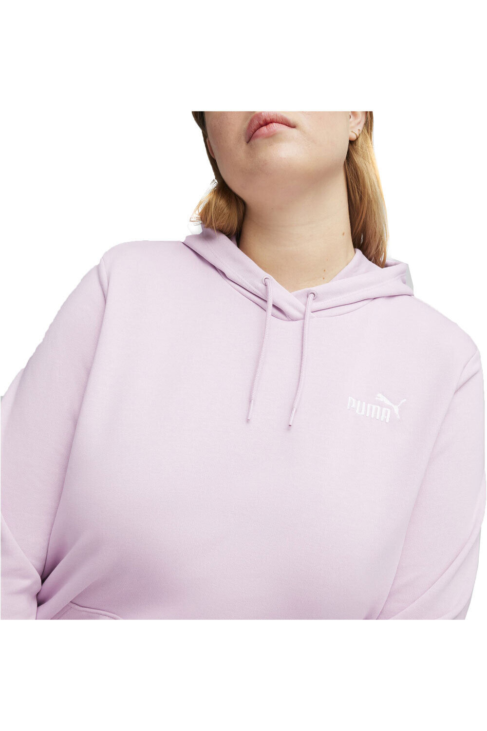 Puma sudadera mujer ESS+ Embroidery Hood vista detalle