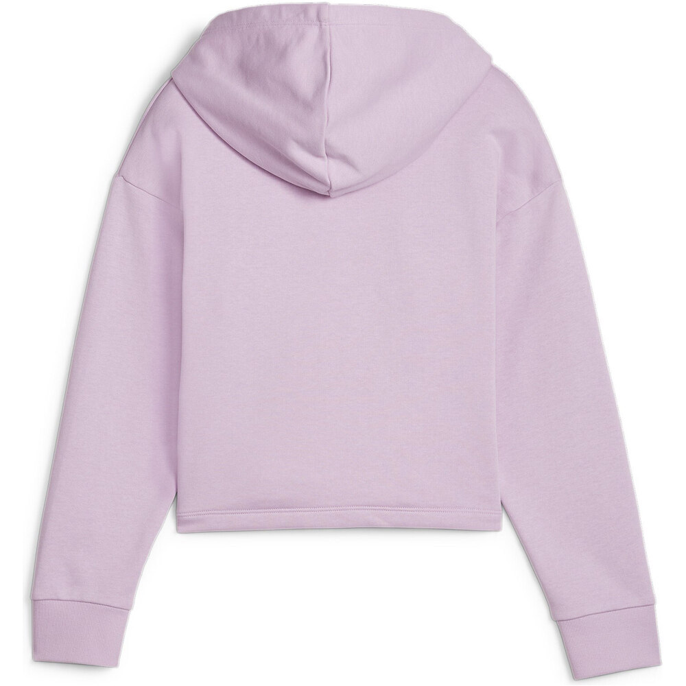 Puma sudadera niña X_ESS+ 2COLOR LOGO Sho vista trasera