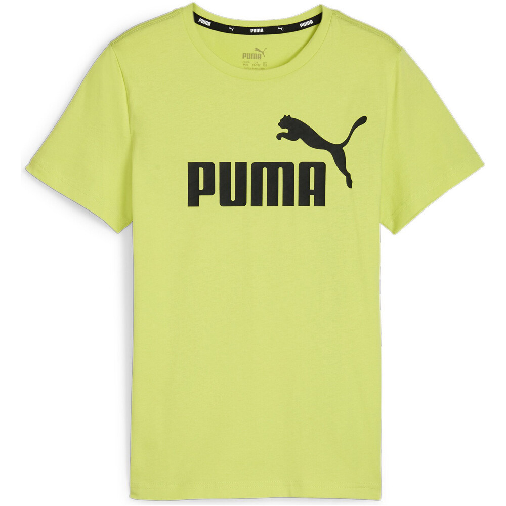 Puma camiseta manga corta niño X_ESS Logo Tee B vista frontal