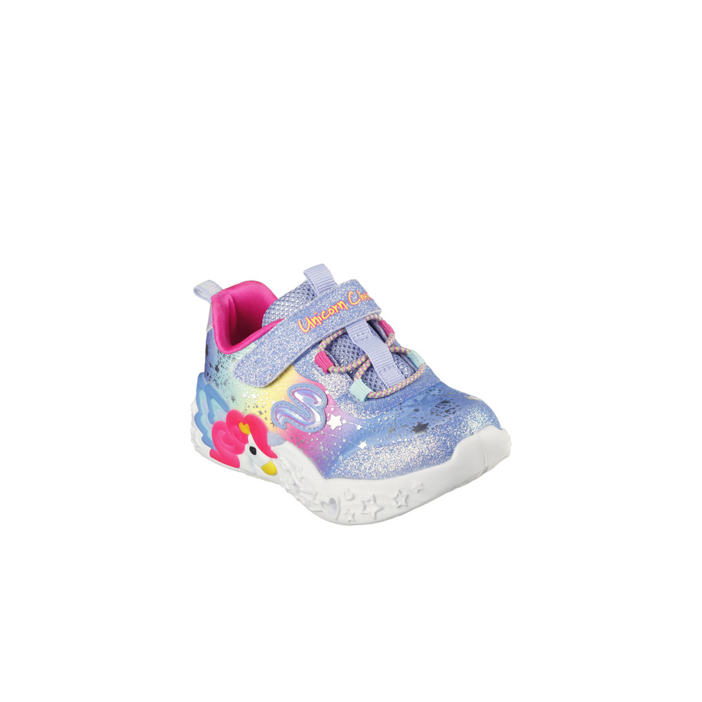 Skechers zapatilla multideporte bebe UNICORN CHARMER Lighted lateral interior