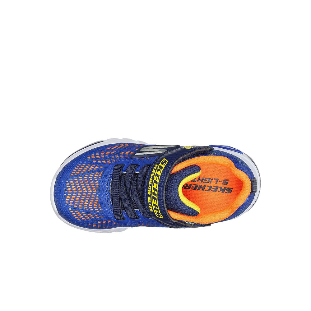 Skechers zapatilla multideporte bebe FLEX-GLOW ELITE-VORLO Lighted vista superior