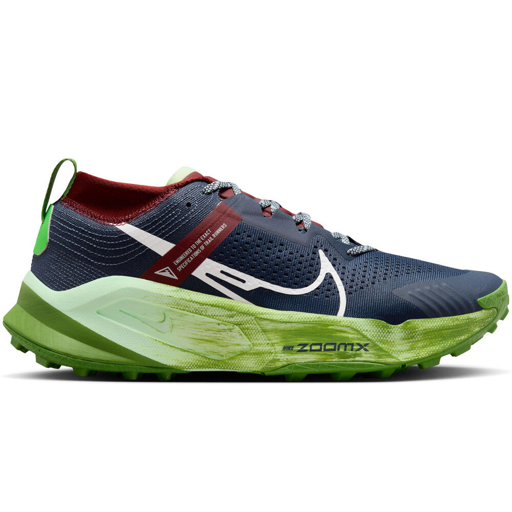 Nike zapatillas trail hombre NIKE ZOOMX ZEGAMA TRAIL lateral exterior