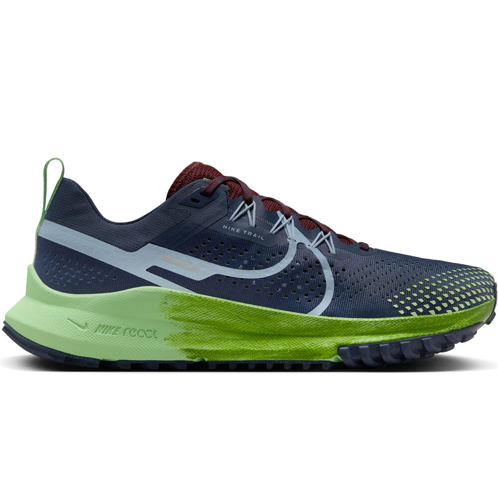 React pegasus trail 4 zapatillas trail hombre Verde (40,5)