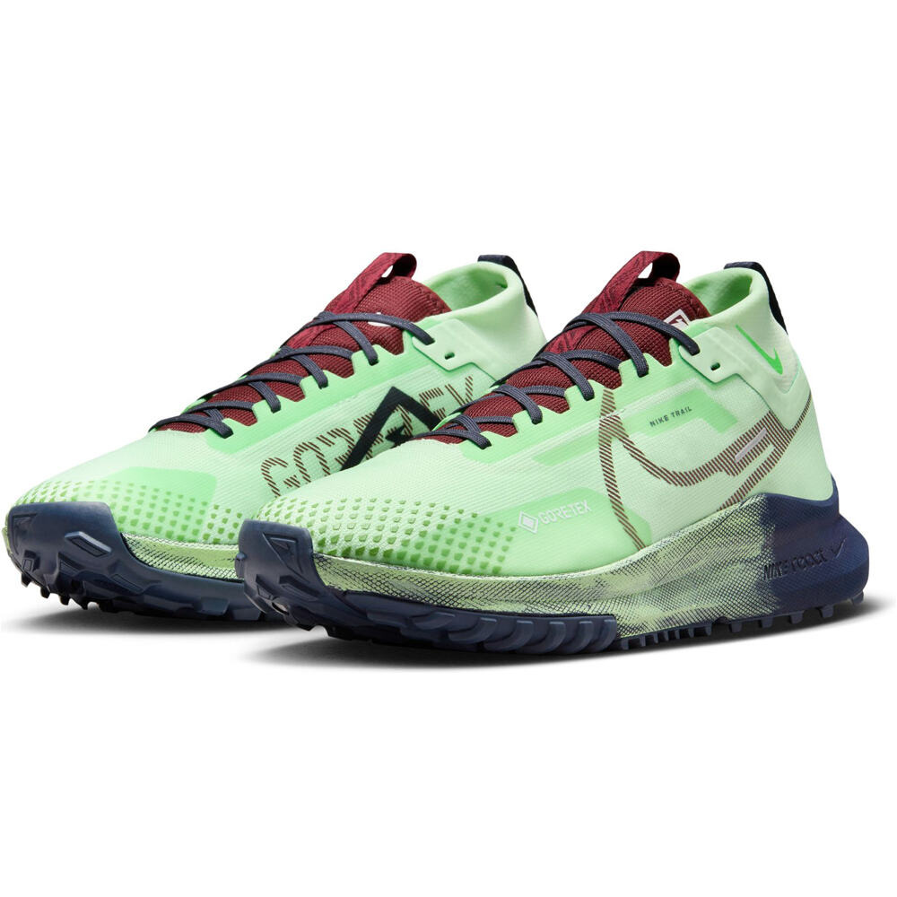 Nike zapatillas trail hombre NIKE REACT PEGASUS TRAIL 4 GTX lateral interior