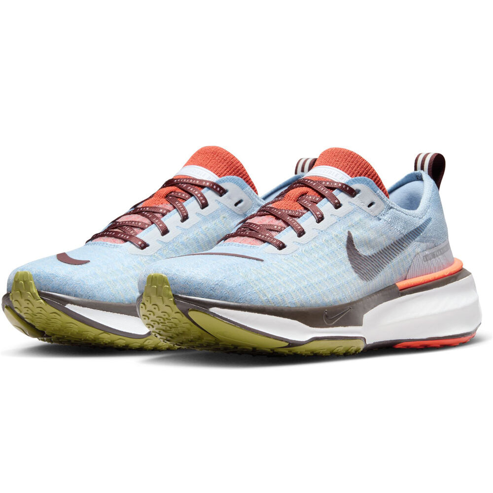 Nike zapatilla running mujer WMNS ZOOMX INVINCIBLE RUN FK 3 lateral interior