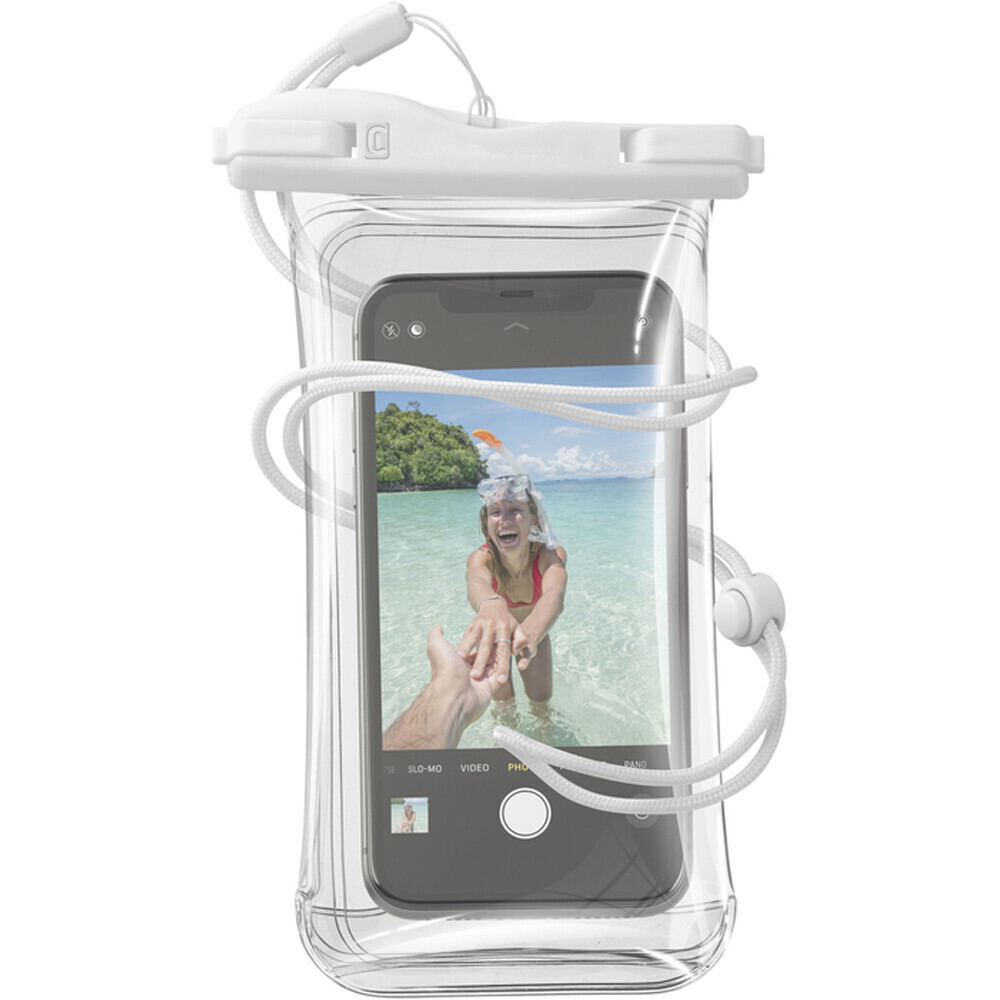 Cellular Line funda universal acuatica voyager soporte móvil acuático