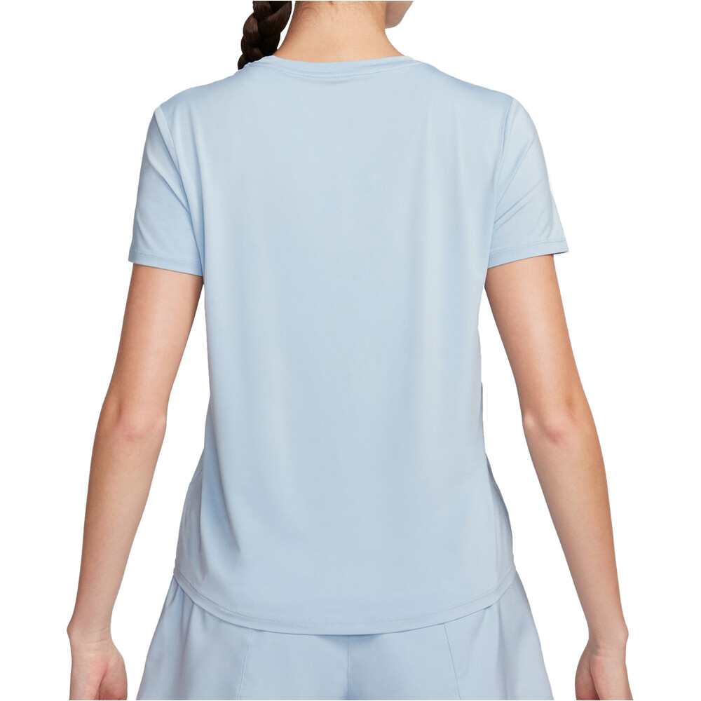 Nike camiseta entrenamiento manga corta mujer W NK ONE CLASSIC DF SS TOP vista trasera