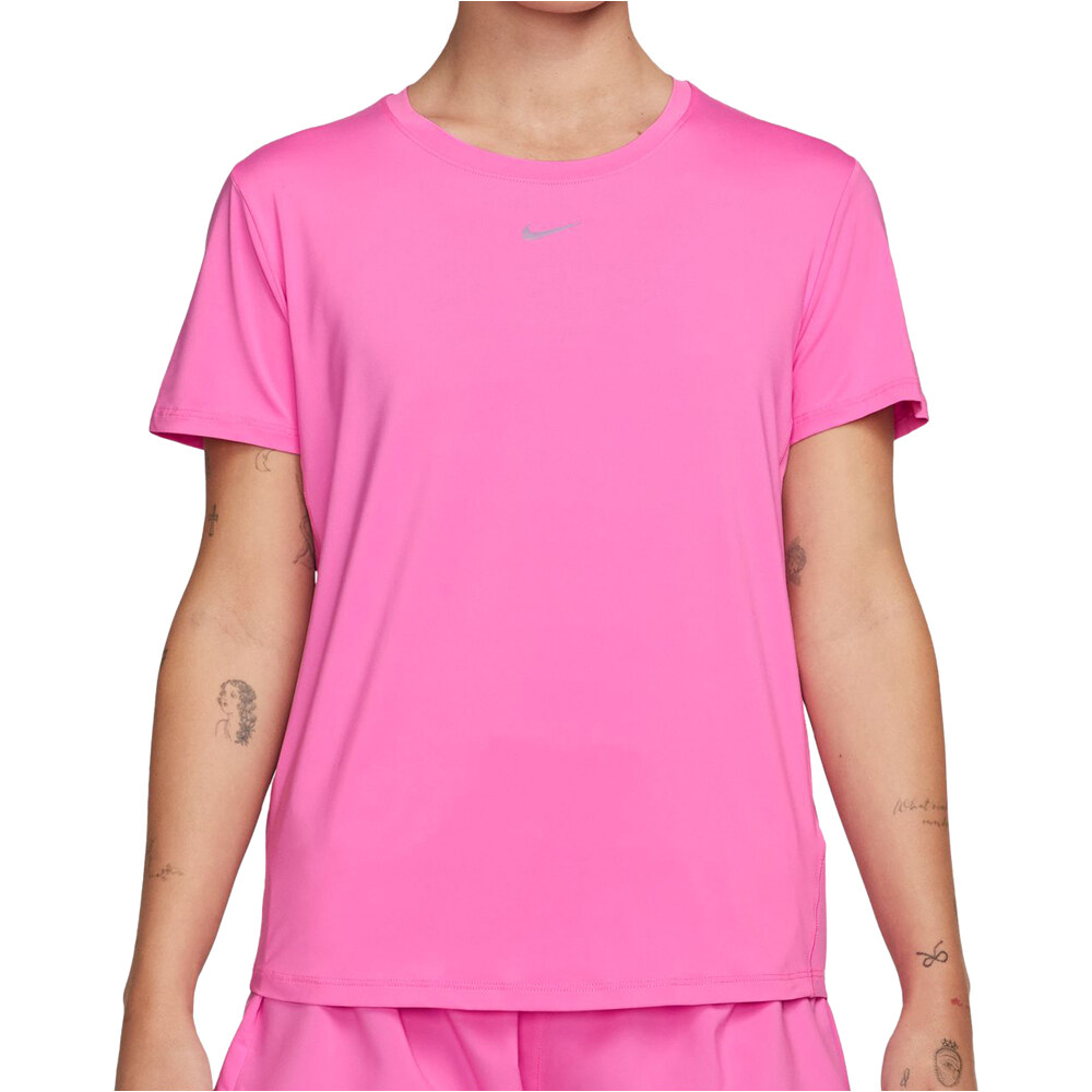 Nike camisetas fitness mujer W NK ONE CLASSIC DF SS TOP vista frontal