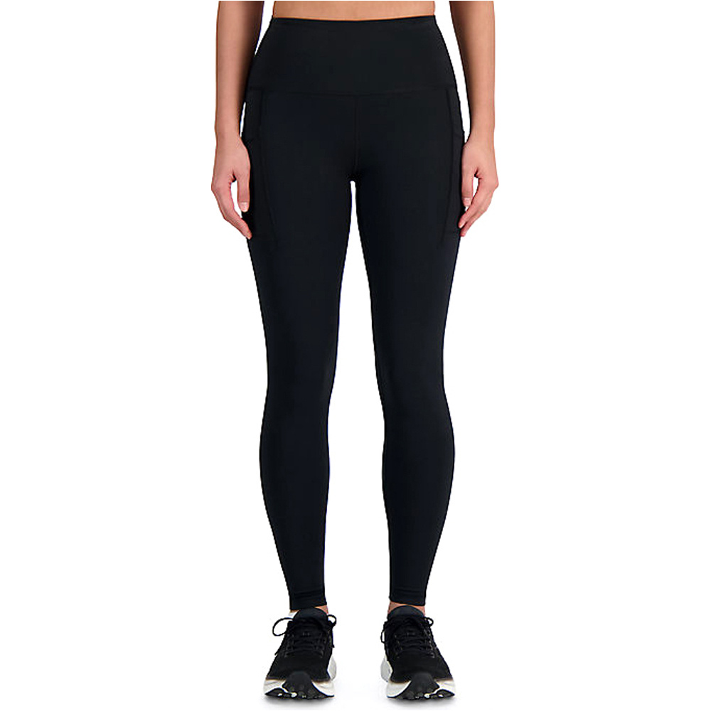 New Balance malla larga running mujer NB Sleek 27 Inch High Rise Pkt Legging vista frontal