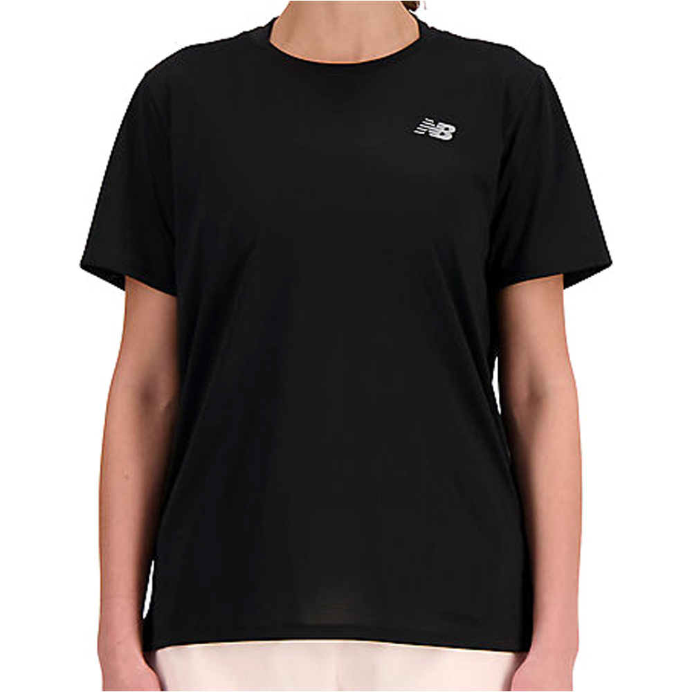 New Balance camiseta entrenamiento manga corta mujer New Balance Short Sleeve vista frontal