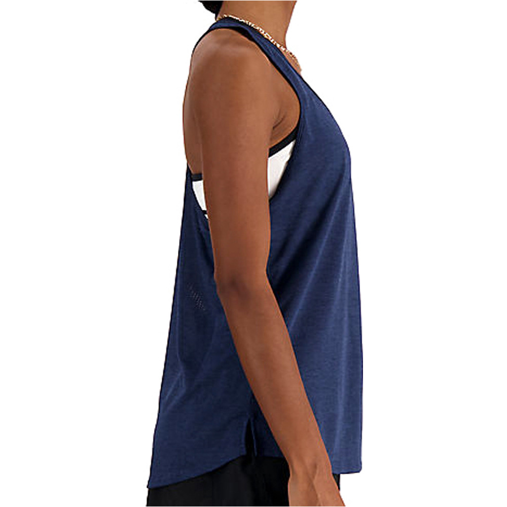 New Balance camiseta técnica tirantes mujer NB Athletics Tank vista detalle