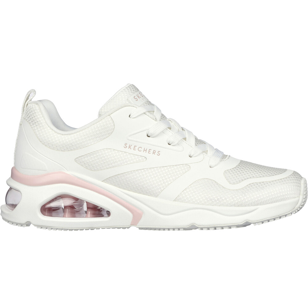 Tres-air uno-revolution-airy zapatilla moda mujer Blanco (38)