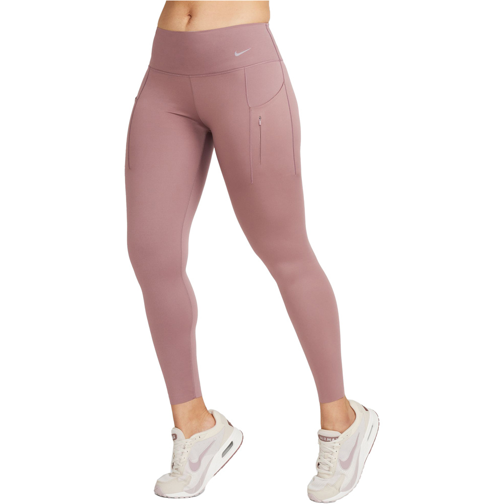 Nike dry-fit go tight pantalones y mallas largas fitness mujer