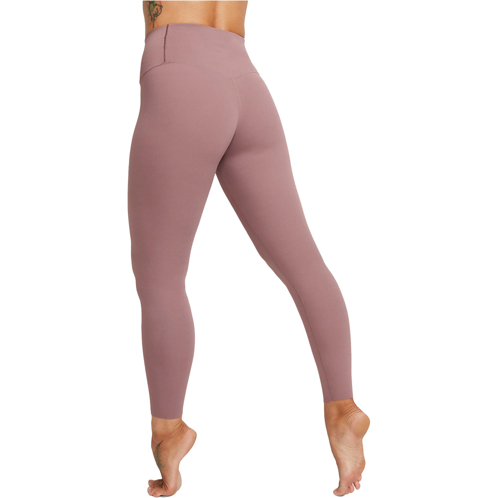 Nike pantalones y mallas largas fitness mujer W NK DF ZENVY HR 7/8 TGHT vista trasera