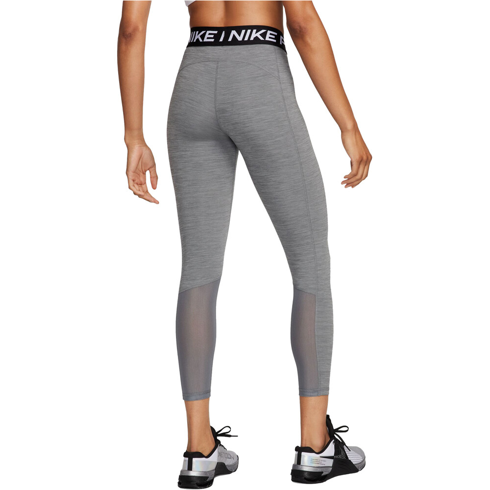 Nike pantalones y mallas largas fitness mujer W NP 365 MR 7/8 TIGHT vista trasera