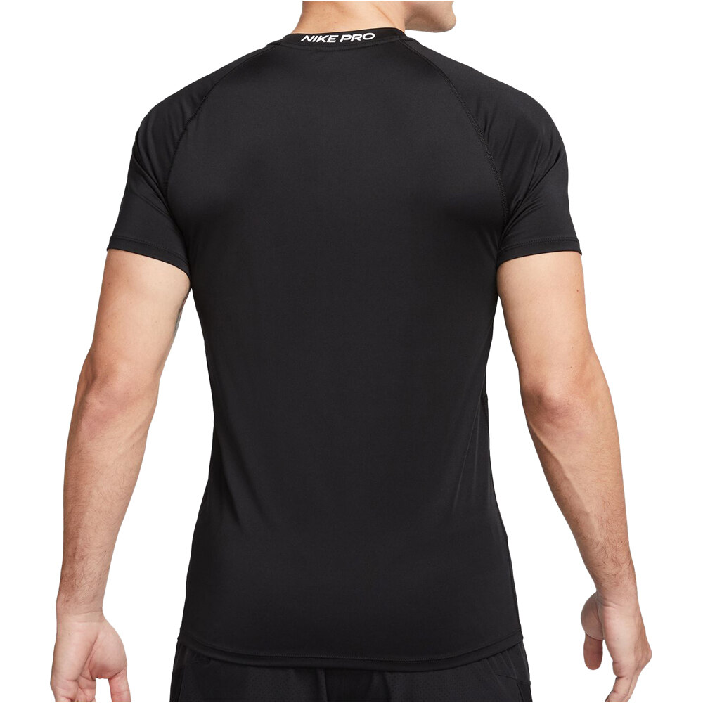 Nike camiseta fitness hombre M NP DF  SLIM TOP SS vista trasera