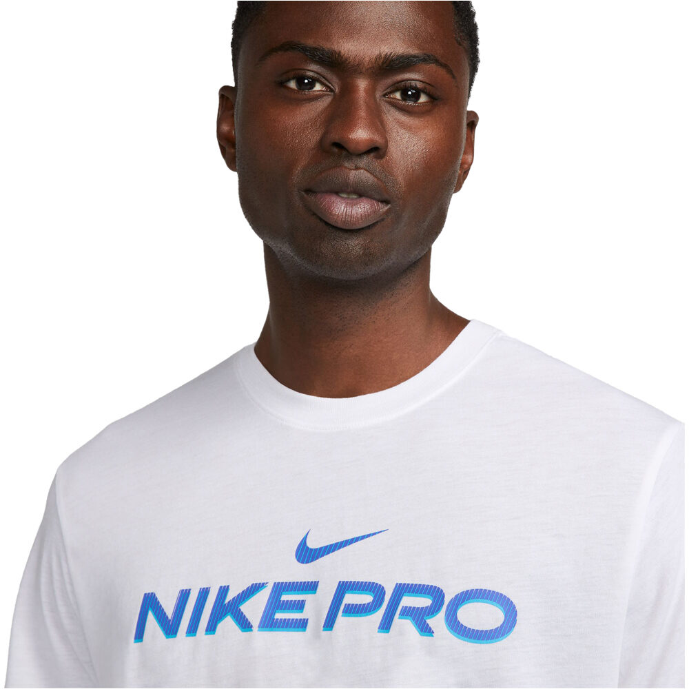 Nike camiseta fitness hombre M NK DF TEE DB NIKE PRO vista detalle