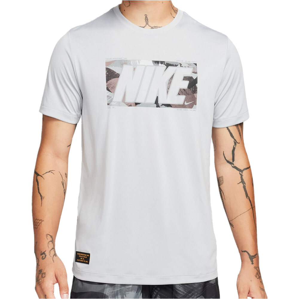 Nike camiseta fitness hombre M NK DF TEE RLGD CAMO GFX vista frontal