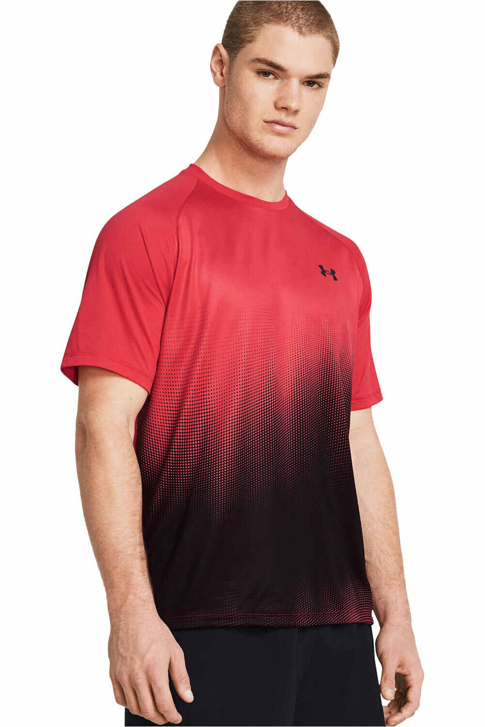 Under Armour camiseta fitness hombre UA Tech Fade SS vista frontal