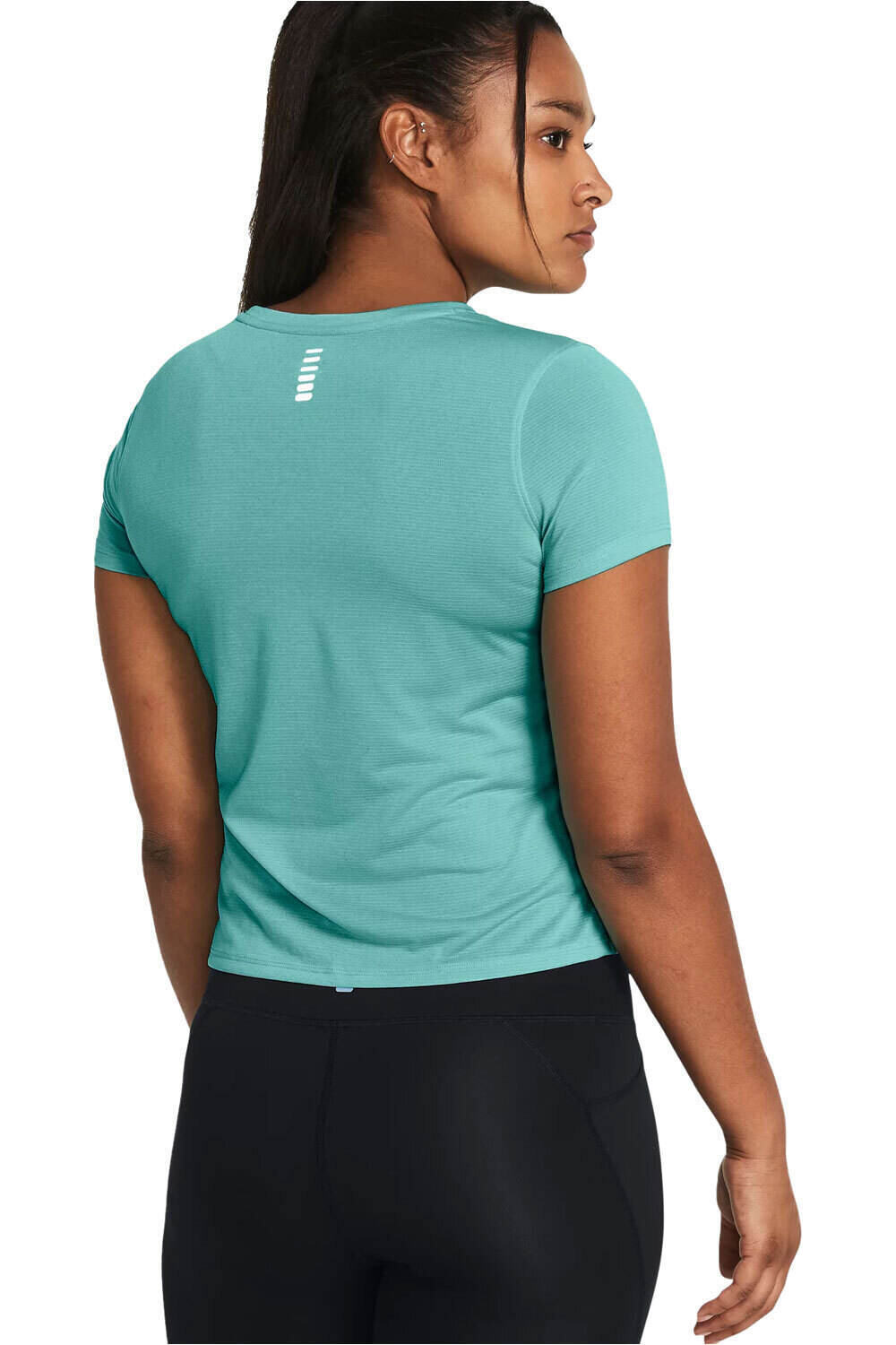 Under Armour camiseta entrenamiento manga corta mujer UA Streaker SS vista trasera