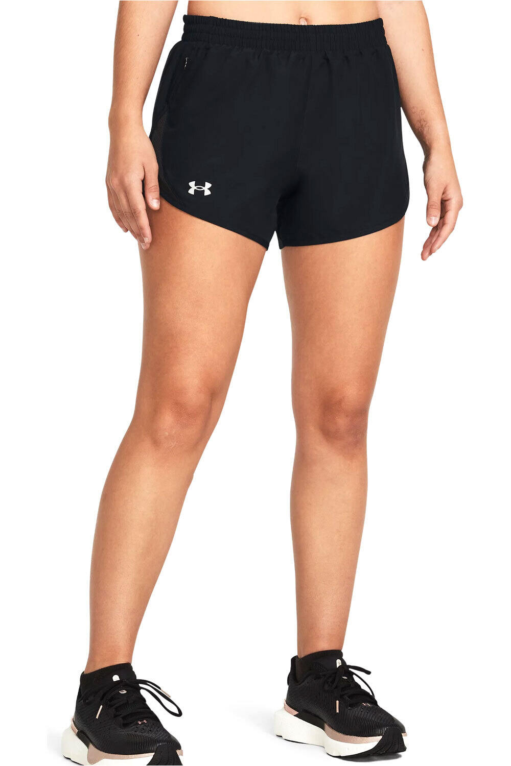 Under Armour pantalón running mujer UA Fly By 3 Shorts vista frontal