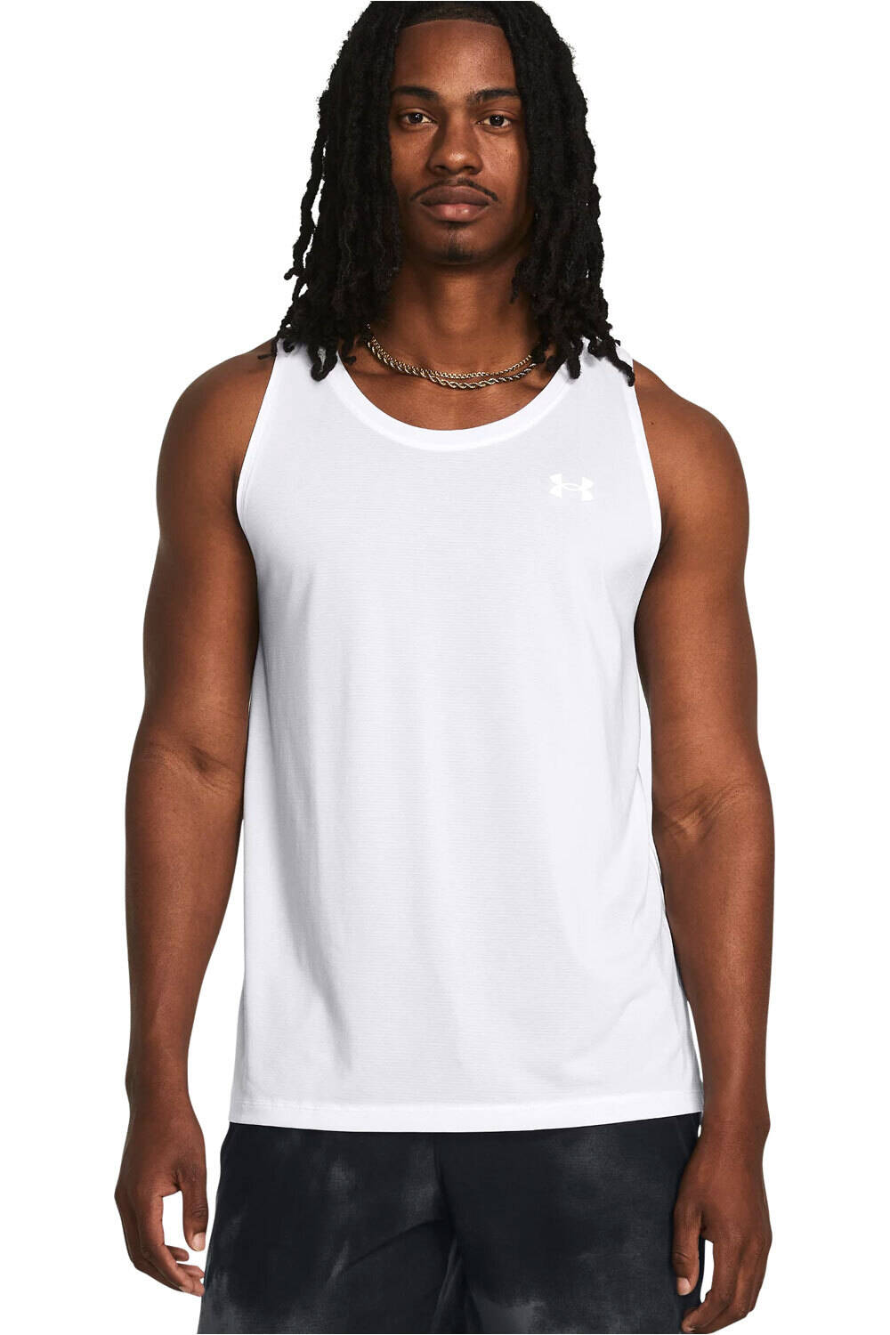 Under Armour camiseta entrenamiento tirantes hombre UA STREAKER SINGLET vista frontal