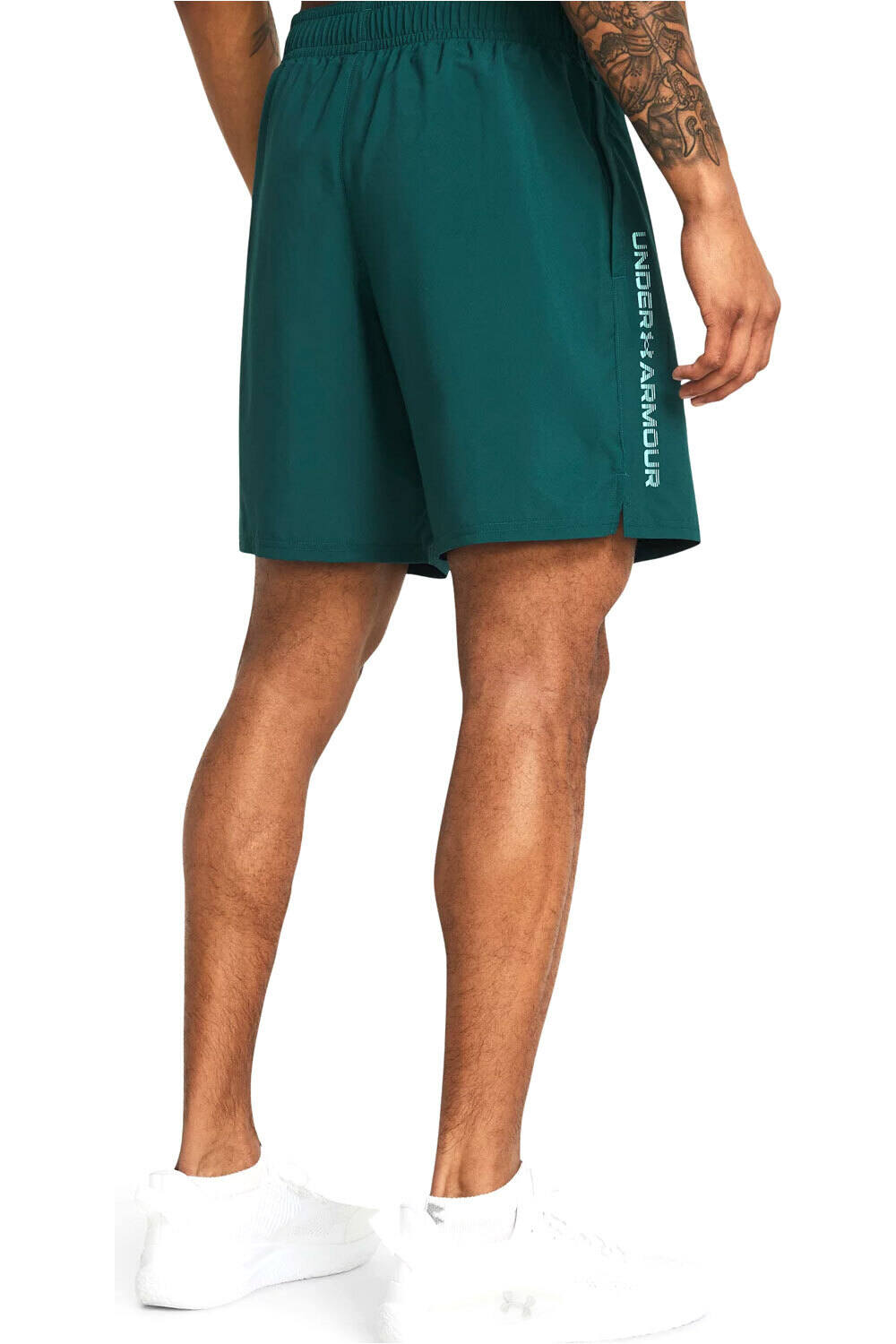 Under Armour pantalón corto fitness hombre UA Woven Wdmk Shorts vista trasera