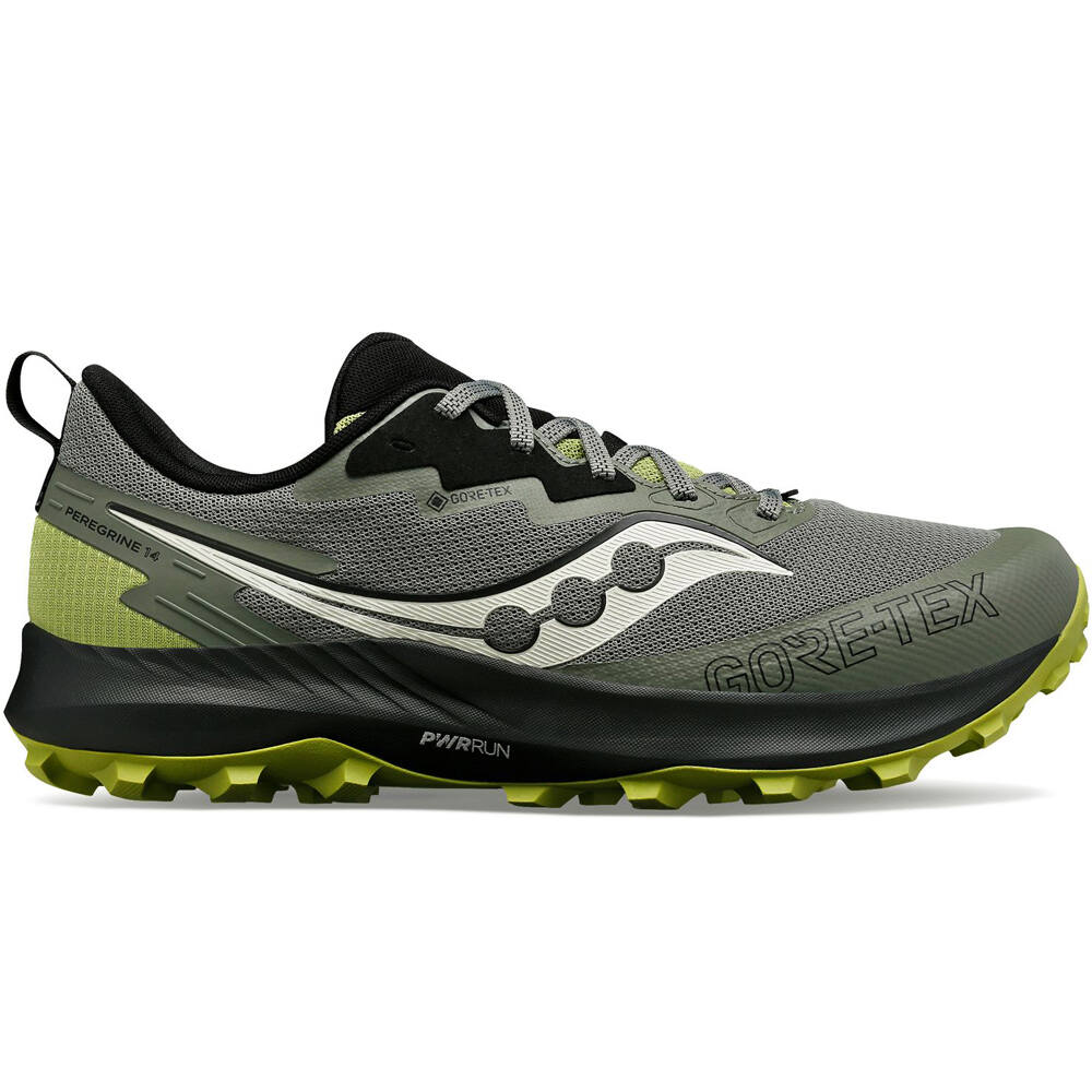 Peregrine 14 gore-tex zapatillas trail hombre Verde (41)