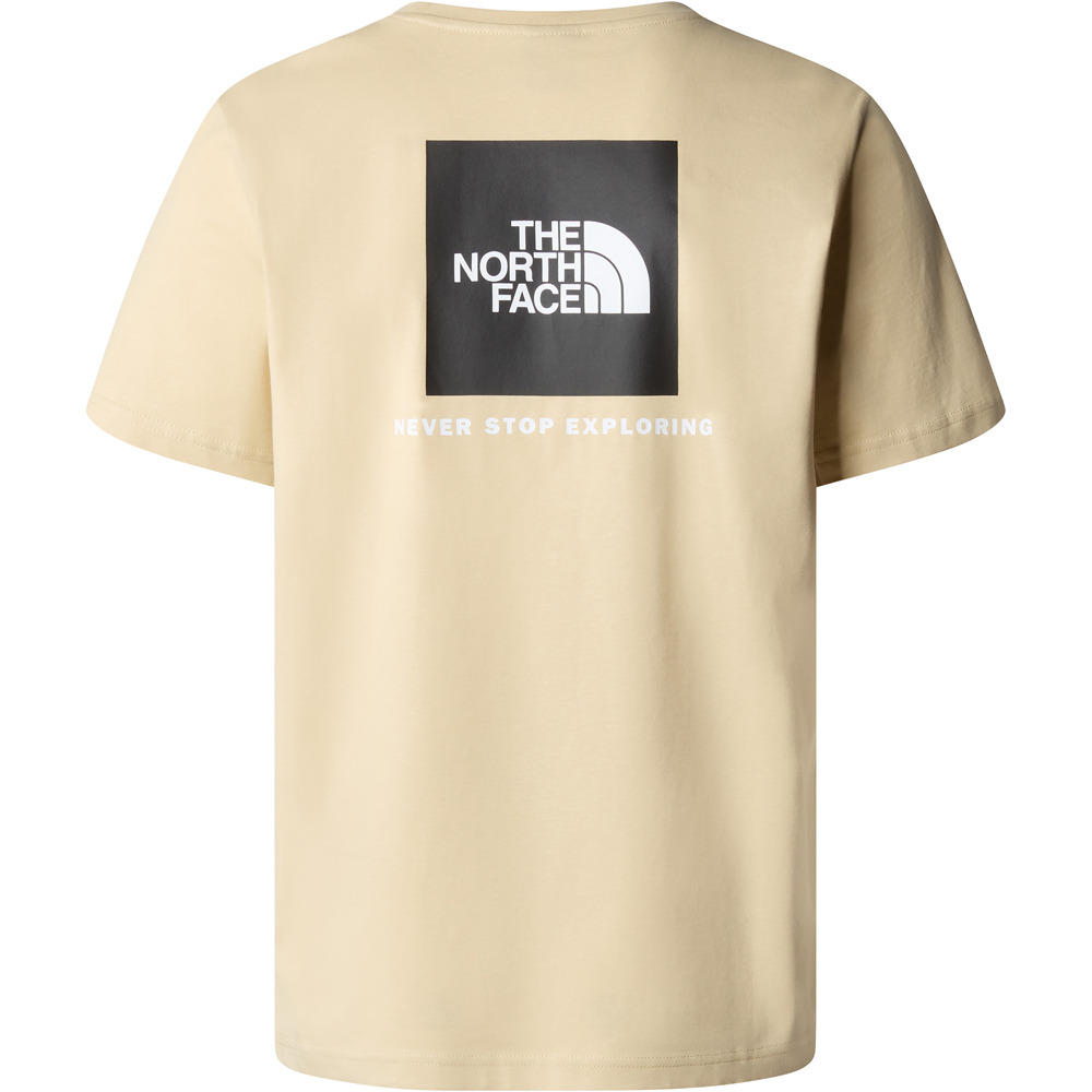 The North Face camiseta manga corta hombre M S/S REDBOX TEE vista trasera