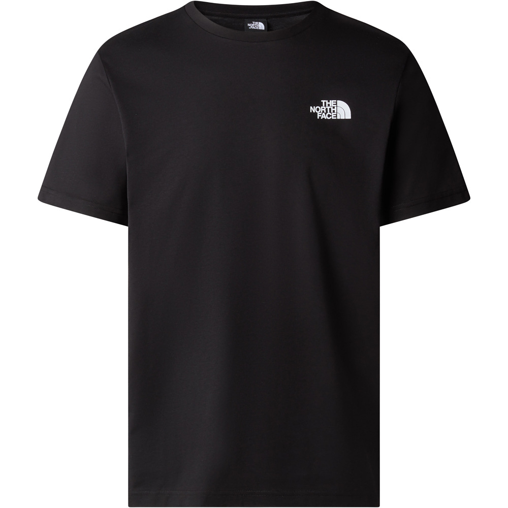 Redbox camiseta manga corta hombre Negro (XL)