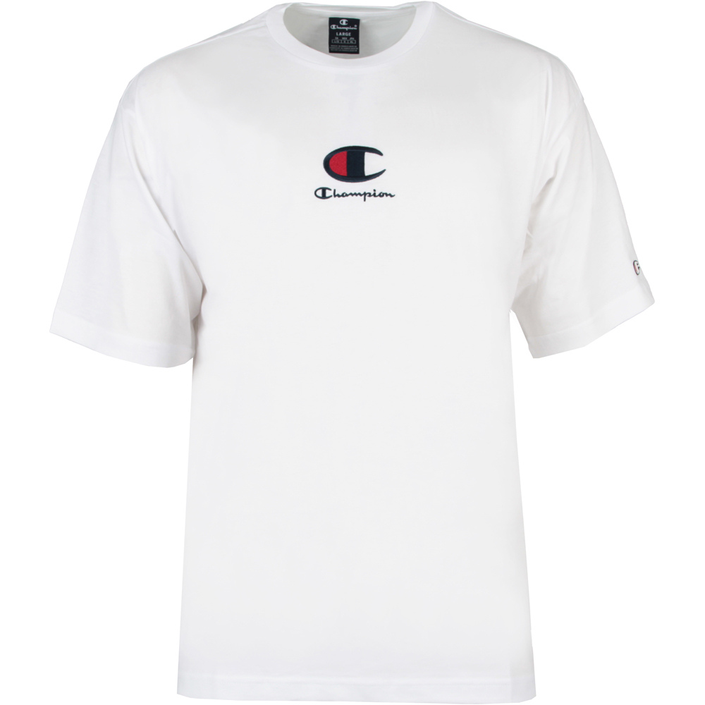 New camiseta manga corta hombre Blanco (M)