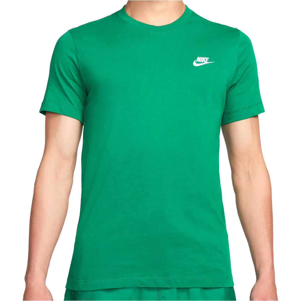 Nike camiseta manga corta hombre M NSW CLUB TEE vista frontal