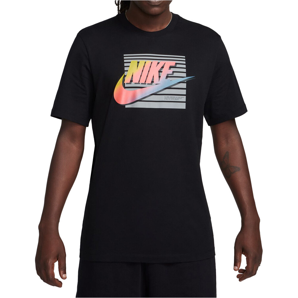 Nike camiseta manga corta hombre M NSW TEE 6MO FUTURA vista frontal
