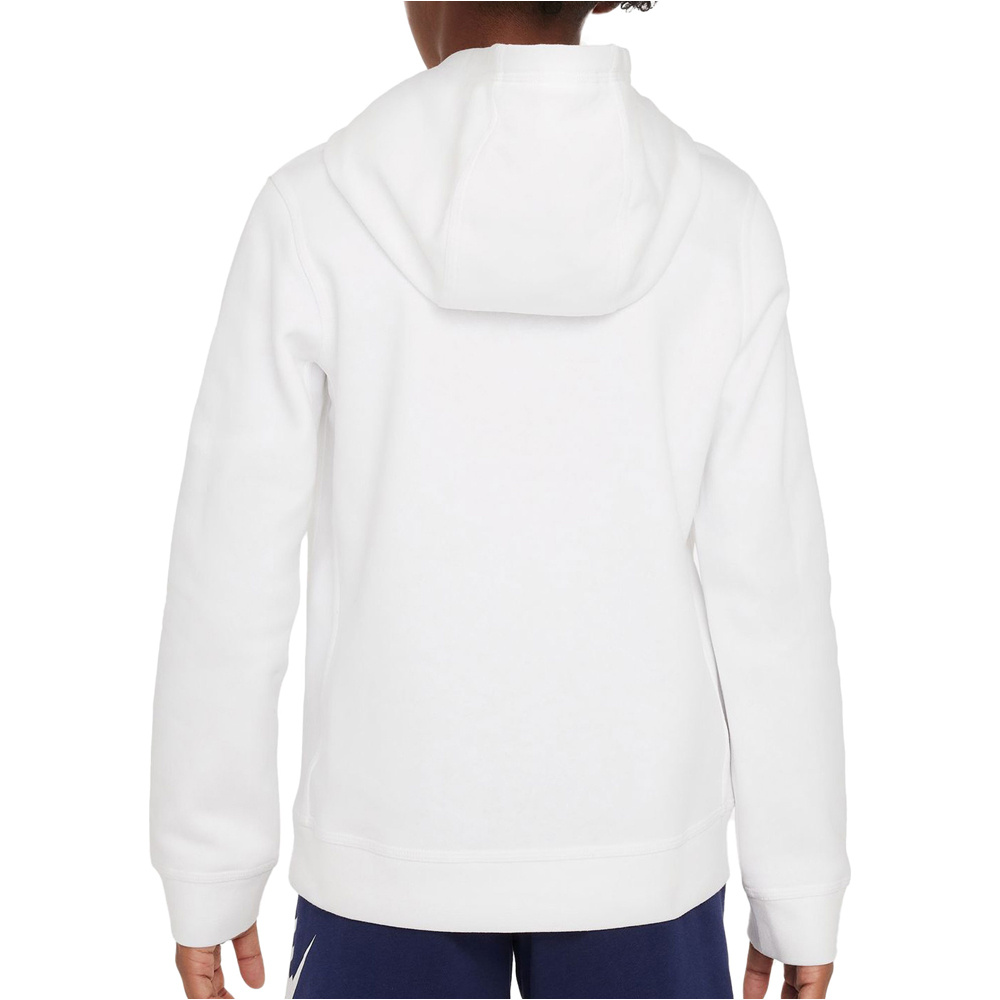 Nike sudadera niño B NSW SI FLC PO HOODY BB vista trasera