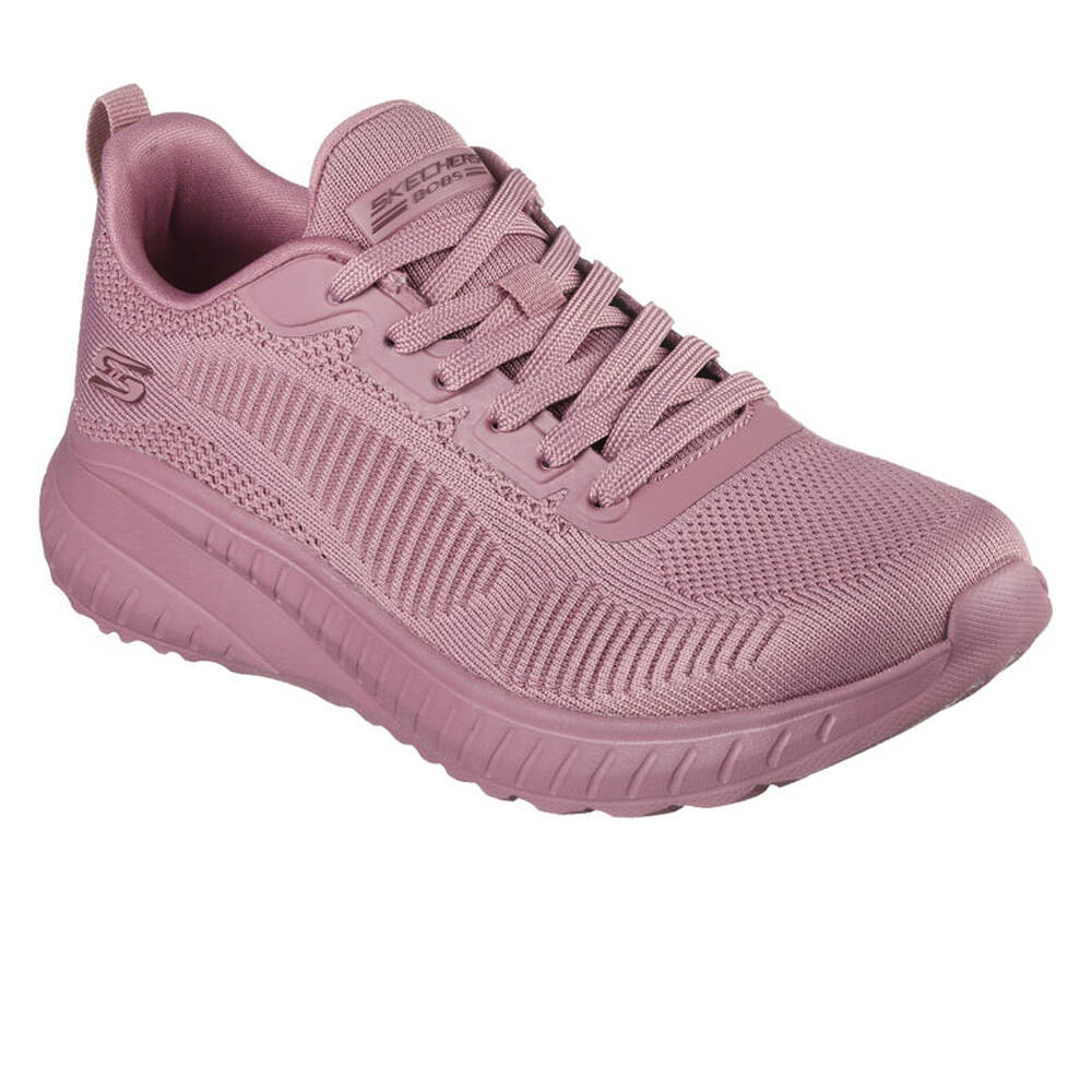 Skechers zapatillas fitness mujer BOBS SQUAD CHAOS RS lateral interior