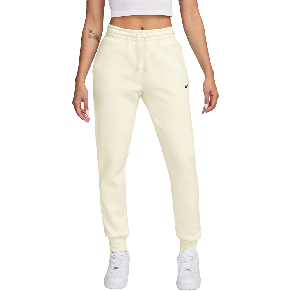 Nike pantalón mujer W NSW PHNX FLC MR PANT STD vista frontal