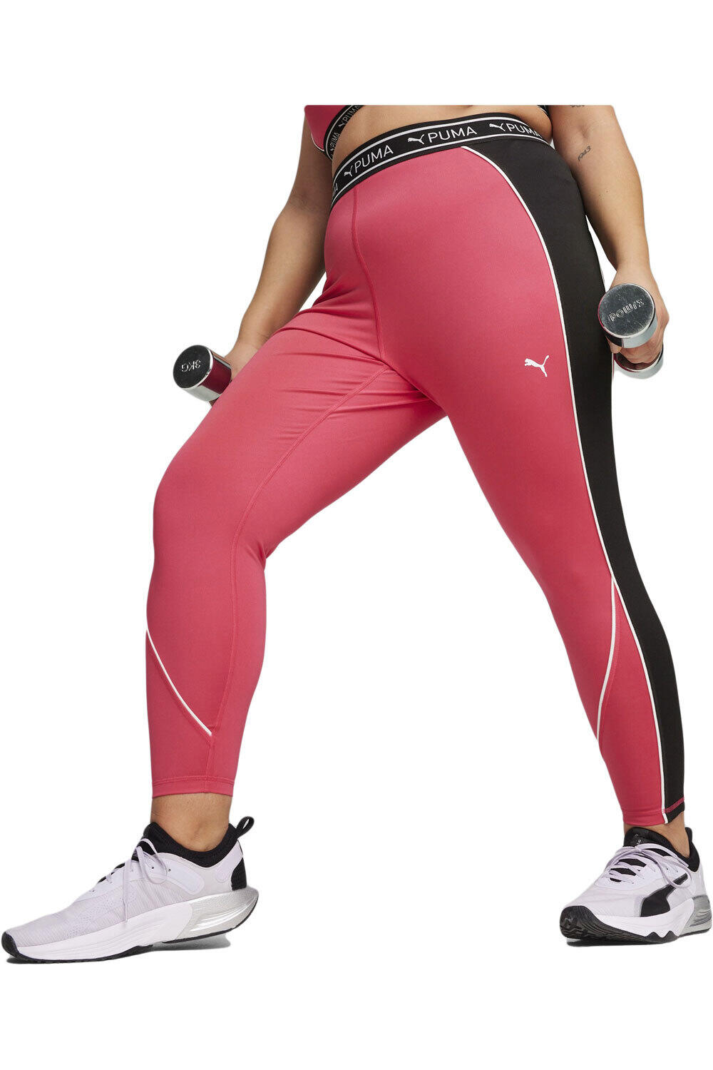 Puma fit train strong 7/8 pantalones y mallas largas fitness mujer