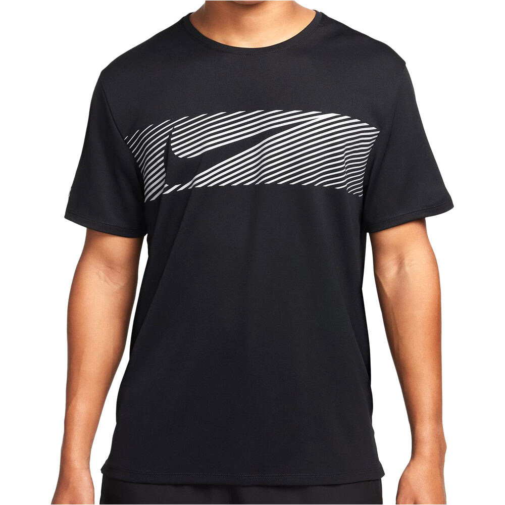 Nike camiseta técnica manga corta hombre M NK FLASH MILER TOP vista frontal