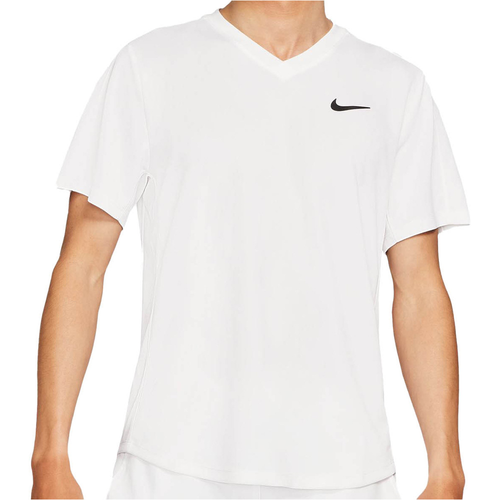 Nike camiseta tenis manga corta hombre M NKCT DF VCTRY TOP vista frontal