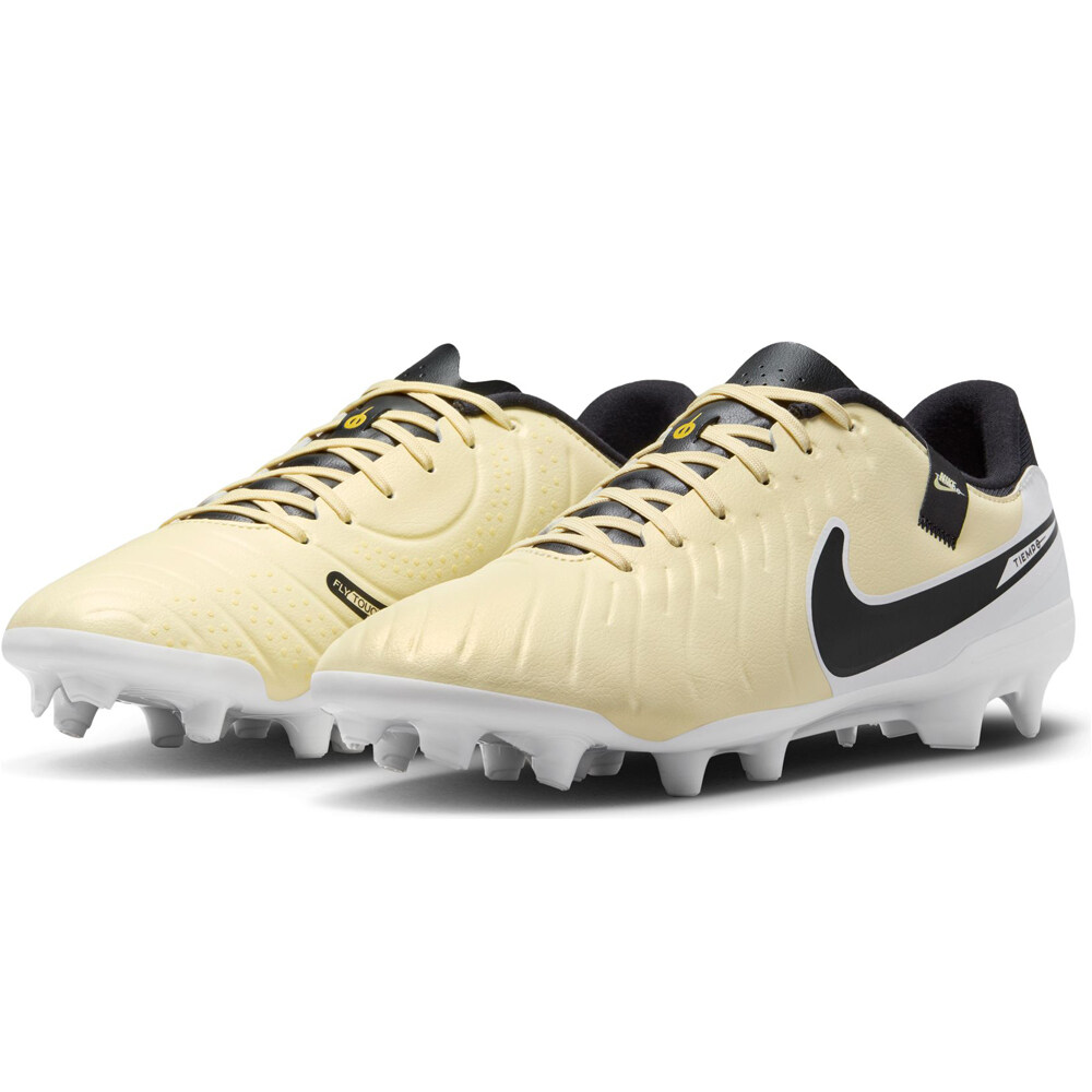 Nike botas de futbol cesped artificial TIEMPO LEGEND 10 ACADEMY FG/MG lateral interior